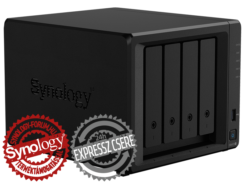 Synology - Mentegysg NAS - NAS Synology DS423+ (2Gb) Disk Station 4x3,5' 2x2,7GHz