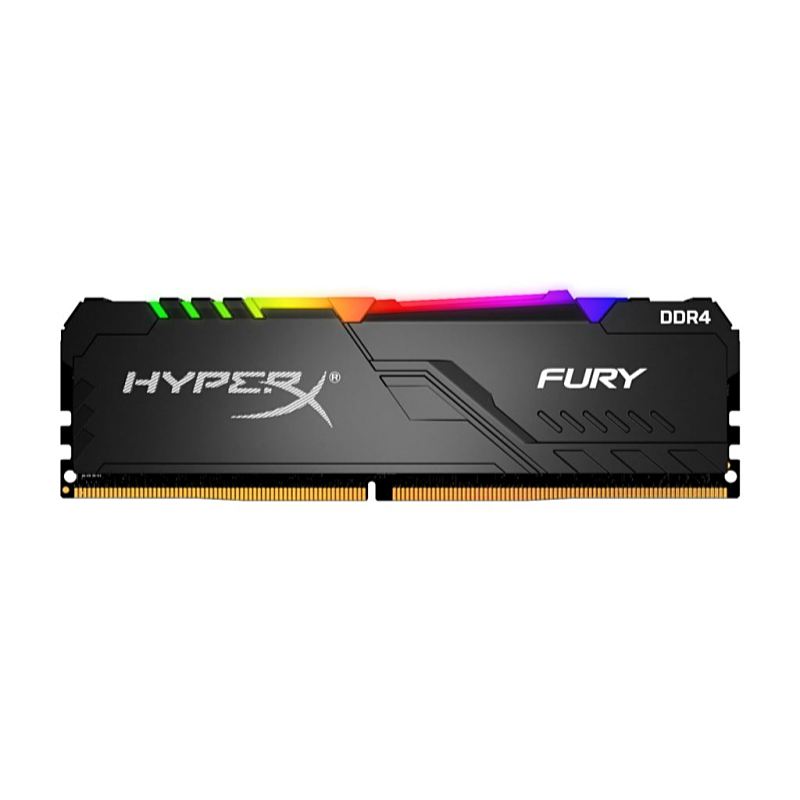 Kingston - Memria PC - Kingston HyperX Fury RGB HX424C15FB3A/8 8Gb/2400MHz DDR4 memria