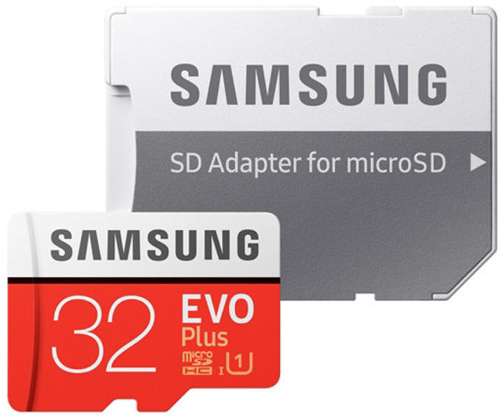 SAMSUNG - Fot memriakrtya - SDMicro 32Gb Samsung EVO Plus MB-MC32GA/EU