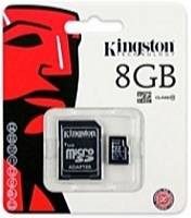 Kingston - Fot memriakrtya - Kingston Industrial SDCIT2/8GB 8GB Class10 Industrial UHS-I microSDHC memriakrtya + SD adapter
