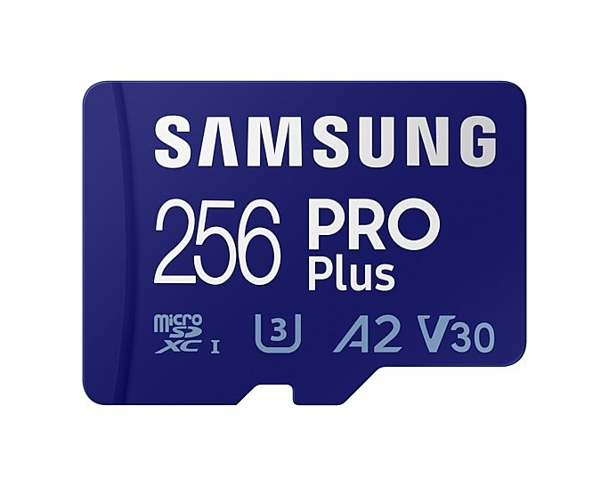 SAMSUNG - Fot memriakrtya - Samsung Pro Plus 256GB microSD (MB-MD256KA/EU) memria krtya adapterrel