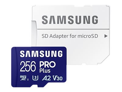 SAMSUNG - Fot memriakrtya - SDmicro 256Gb Samsung Pro Plus MB-MD256SA/EU