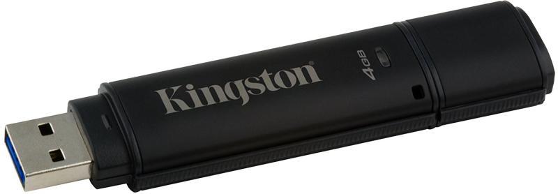 Kingston - Pendrive - Kingston DataTraveler 4000 G2 4Gb USB3.0 pendrive, fekete