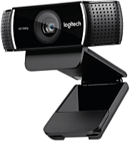 Logitech - Webkamera - Logitech C922 Pro webkamera 960-001088 (1920x1080 kppont, llvny, mikrofon, Full HD, fekete)