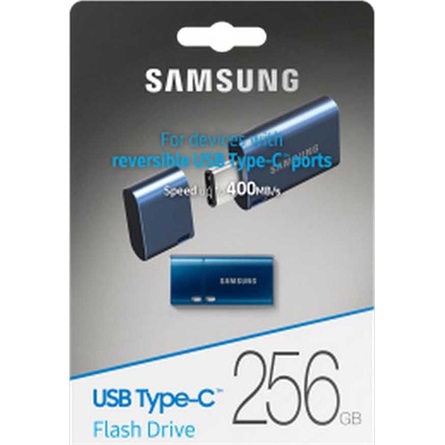 SAMSUNG - Pendrive - Pen Drive 256Gb USB3.1 Type-C Samsung MUF-256DA/APC KK SZN Kapacits: 256 GB Interfsz: USB 3.2 Gen 1 Olvassi sebessg: 400 MB/s Vzll Mret: 33,7 x 15,9 x 6,4 mm Sly: kb. 3,4 g Kompatibilis: PC, Notebook, Smartphone, Tablet