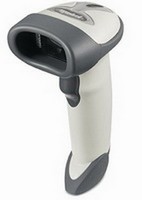 Zebra (Motorola) - Vonalkd scanner - Symbol LS2208 PS2 vonalkd olvas fekete szn+Stand