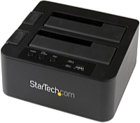 StarTech.com - Winchester hz USB - Startech.com 2,5'/3,5' USB3/eSATA HDD dokkol, klnozs funkcival, fekete
