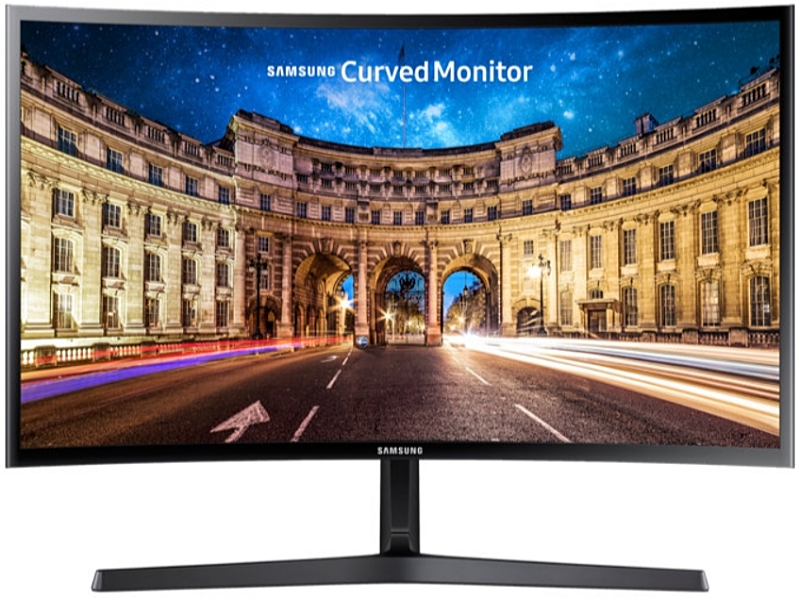 SAMSUNG - Monitor LCD TFT - Samsung 23,5' C24F396FHU velt FHD LED monitor, fekete