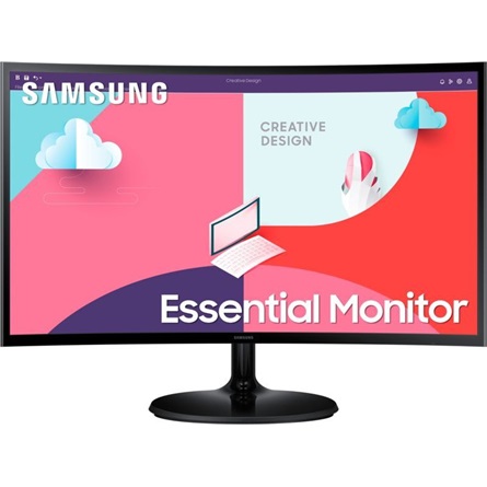 SAMSUNG - Monitor LCD TFT - Mon Sam 24' S24C360EA FHD VA velt LED 4ms HDMI LS24C360EAUXEN