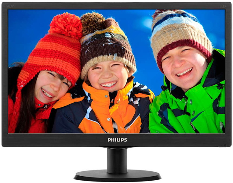Philips - Monitor LCD TFT - Philips 19,5' 203V5LSB26/10 HD+ minitor, fekete