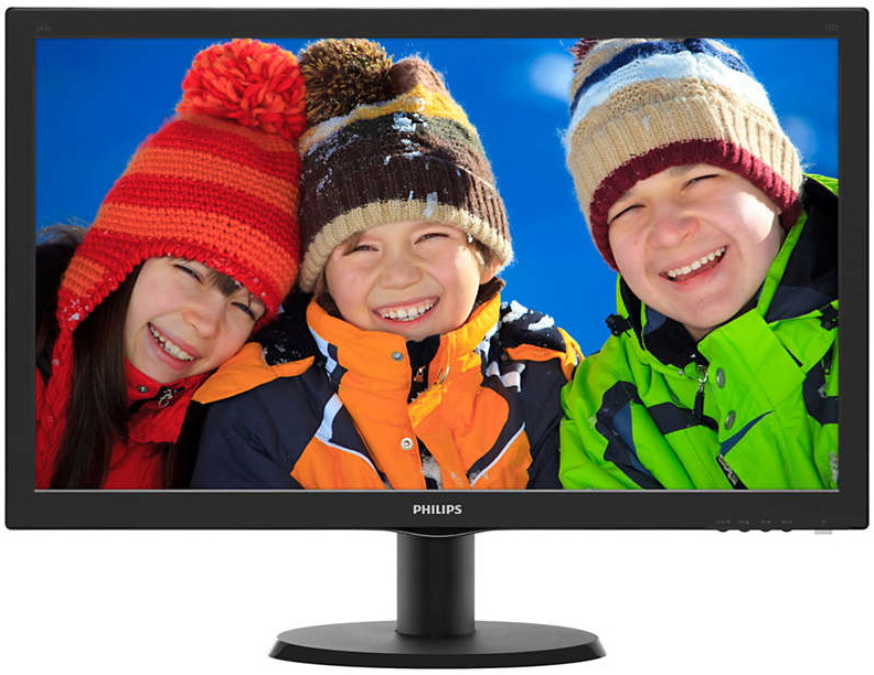 Philips - Monitor LCD TFT - Philips 23,6' LED 243V5LSB5/00 FHD monitor, fekete