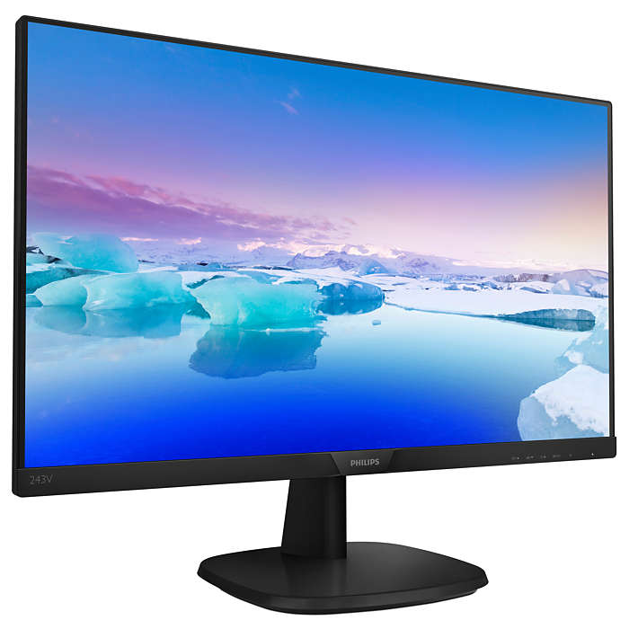 Philips - Monitor LCD TFT - Philips 243V7QSB/00 23,8' LED IPS FHD monitor, fekete