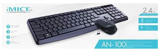 Apedra - Billentyzet - Key HU Wireless Apedra iMICE AN-100 +Mouse 6920919256340