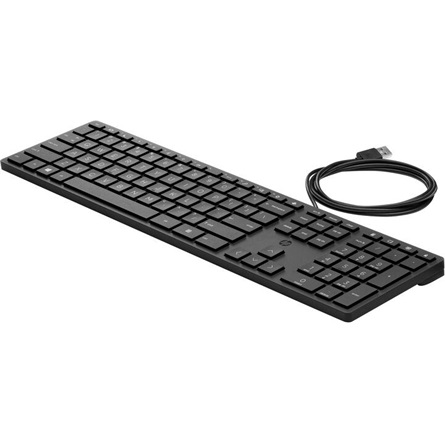 HP - Billentyzet - Keyboard HU USB HP 9SR37AA 320K Slim Keyboard Black