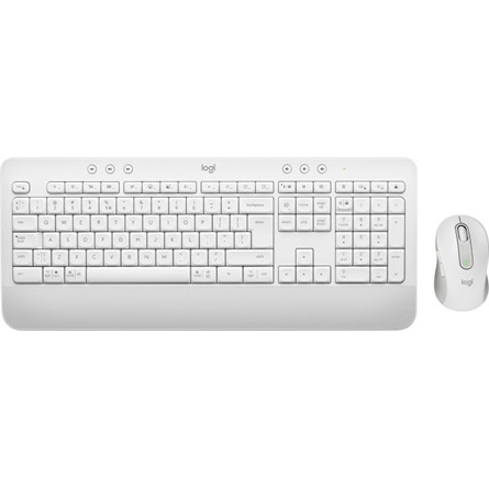 Logitech - Billentyzet - Keyboard Logitech Cordless MK650 Combo for Business Bluetooth USB HU+mouse White 920-011036