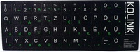 Kolink - Keyboard Billentyzet - Kolink fekete alapon fehr magyar kezetes billentyzet matrica