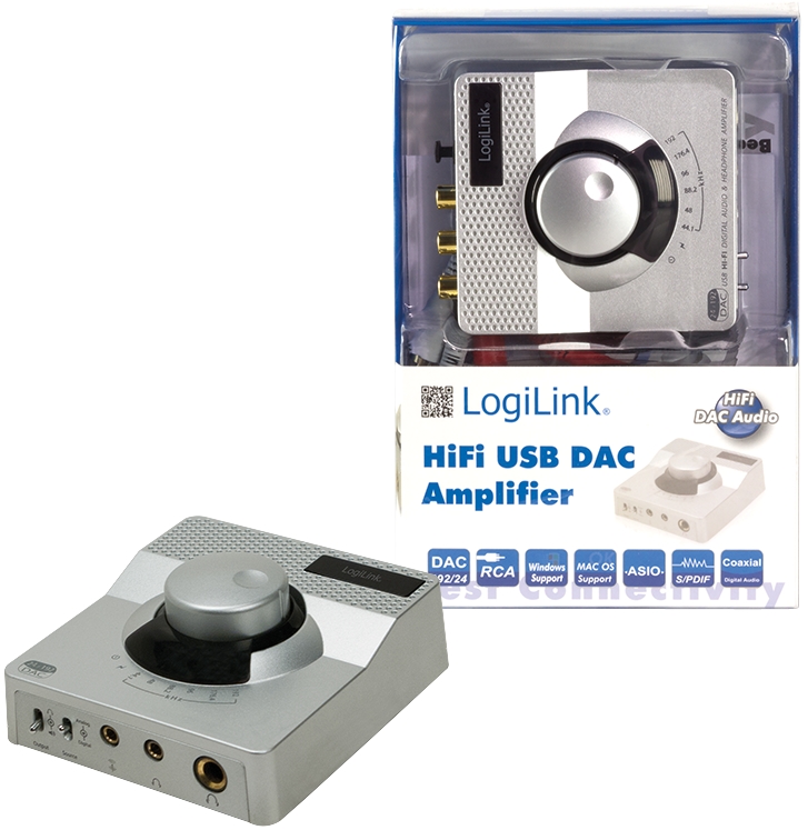 Logilink - Hangkrtya - LogiLink USB DAC erst
