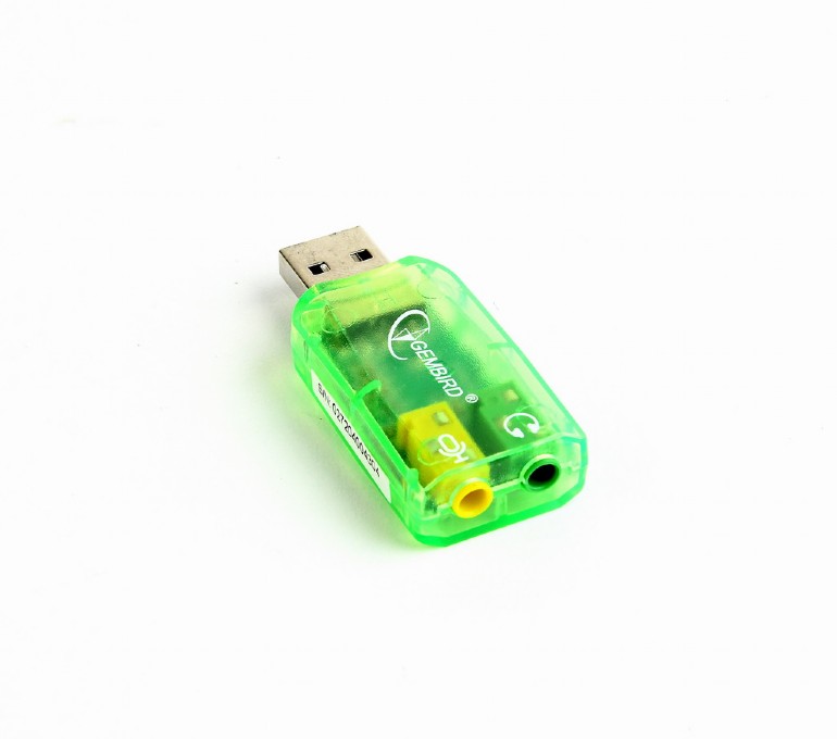 Gembird - Hangkrtya Sound Card - Gembird Virtus SC-USB-01 USB hangkrtya