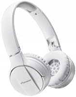 Pioneer - Fejhallgat s mikrofon - Pioneer SE-MJ553BT-W Bluetooth fejhallgat, fehr