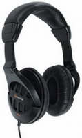 Nedis - Fejhallgat s mikrofon - Nedis HPWD3200BK fekete fejhallgat