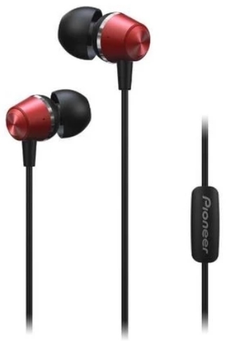 Pioneer - Fejhallgat s mikrofon - Pioneer SE-QL2T-R fejhallgat + mikrofon, piros
