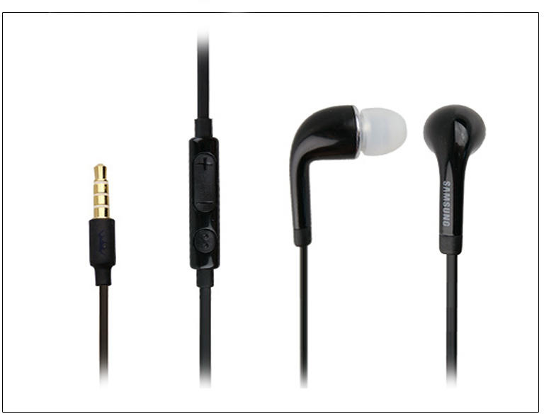 SAMSUNG - Fejhallgat s mikrofon - Samsung EO-EG900BBEG Stereo Headset, fekete