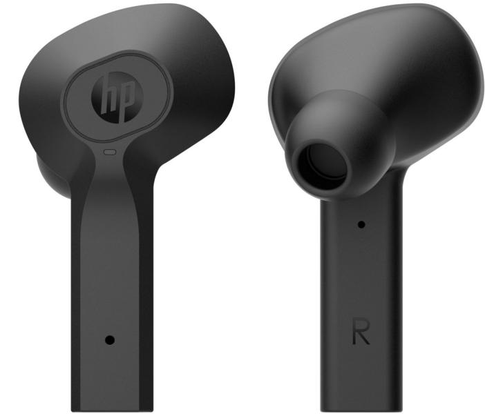HP - Fejhallgat s mikrofon - HP Wireless Earbuds G2 Bluetooth 169H9AA Design (headphones) In-ear Control type Universal Transfer type Bluetooth (1075101) functions Noise cancelling Max. battery life 4 h Factory colour Black Weight 12 g Model: Earbuds G2 Cable details: USB-C charging