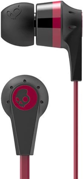Skullcandy - Fejhallgat s mikrofon - Skullcandy Ink'd 2 fejhallgat + mikrofon, fekete/piros