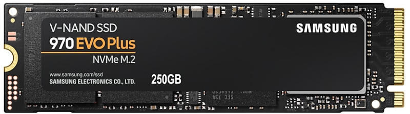 SAMSUNG - SSD Winchester - Samsung 970 EVO PLUS 250Gb M.2 PCIe 3.0 SSD meghajt