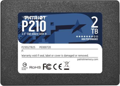 Patriot - SSD Winchester - SSD Patriot 2,5' 2Tb P210 SATA3 P210S2TB25