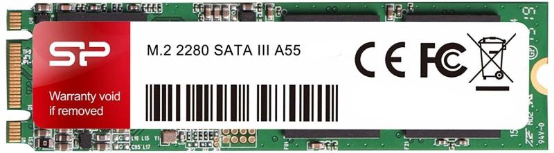 Silicon Power - SSD Winchester - Silicon Power A55 128GB M.2 SATA 2280 SSD meghajt