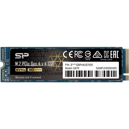 Silicon Power - SSD Winchester - SSD Silicon Power M.2 2280 1TB US70 Gen4 x4 SP01KGBP44US7005