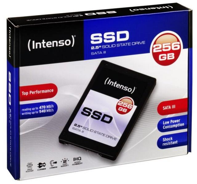 Intenso - Drive SSD - SSD Intenso 2,5' 256Gb TOP 3812440