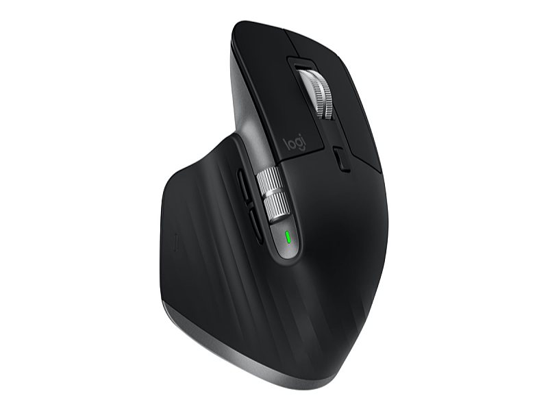 Logitech - Egr / egrpad - Mouse Logitech Bluetooth Mouse MX Master 3S for Mac Grey 910-006571 Logitech Master Series MX Master 3S for Mac - Mouse - ergonomic - optical - 7 buttons - wireless - Bluetooth, 2.4 GHz - space grey - for Apple MacBook