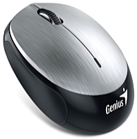 Genius - Egr / egrpad - Genius Wireless NX-9000BT Bluetooth BlueEye egr, ezst/fekete