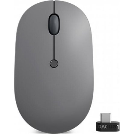 Lenovo - Egr / egrpad - Mouse Lenovo Go USB-C Wireless Mouse (Storm Grey) GY51C21210 vezetk nlkli, optikai, 2400 DPI, gombok: 5db, jobbkezes, BOX, 71g, USB-C