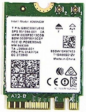 Intel - WiFi eszkzk - Intel 8265 Wi-Fi/Bluetooth 4.2 Combo PCIe NIC
