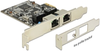DeLOCK - Krtya s konverter - Delock PCI-E - 2x Gigabit LAN bvt krtya