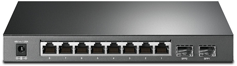 TP-Link - Switch, Tzfal - TPLink T1500G-10PS 8xGbe 2xSFP PoE Smart switch