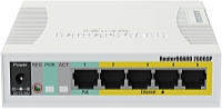 Mikrotik - Switch, Tzfal - MikroTik RB260GSP SwitchOS 5xGbe,1xSFP, Poe Switch CSS106-1G-4P-1S