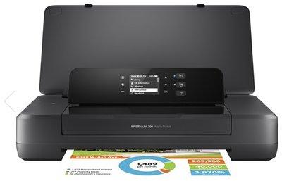 HP - Printer Tintasugaras - HP OJ 200 hordozhat+Akku USB/WiFi CZ993A