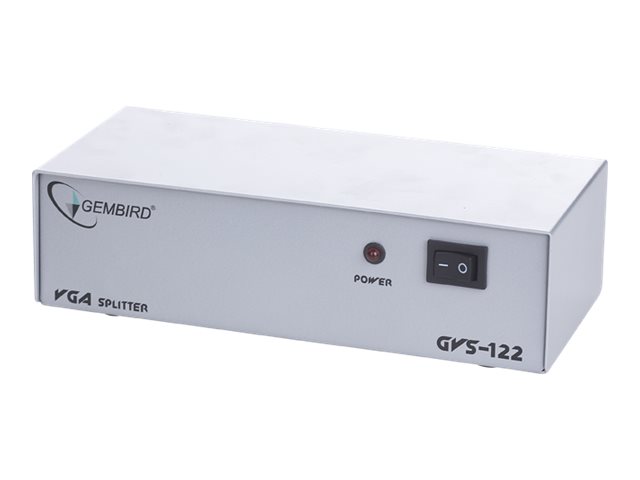 Gembird - Monitor eloszt KVM - Eloszt VGA Splitter 2x1 200Mhz Gembird GVS122
