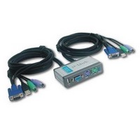 D-Link - Monitor eloszt KVM - D-Link DKVM-2KU KVM switch