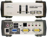 ATEN - Monitor eloszt KVM - Aten CS1732AC-AT 2 Port USB KVMP Switch + kbel