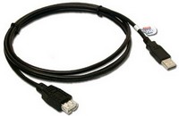 Goobay - Kbel - USB A-A hosszabbt kbel 5m szrke Goobay 50962