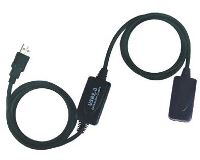 Wiretek - Kbel - Wiretek VE594 USB2.0 A-A 10m aktv