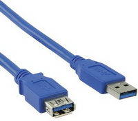 Nedis - Kbel - Nedis USB3.0 A-A 1m hosszabbt kbel CCGP61010BU10