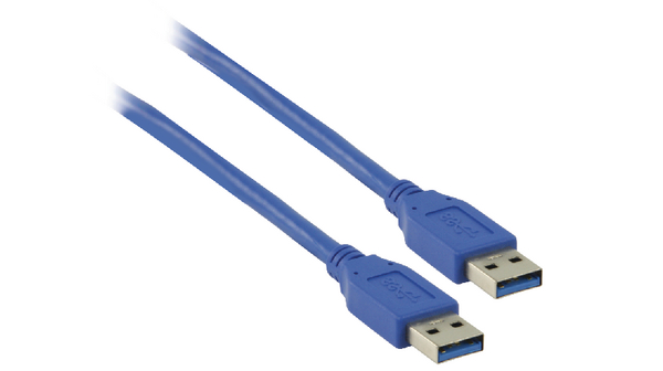 Nedis - Kbel - Nedis 2m USB3.0-A-A apa/apa kbel, kk CCGP61000BU20