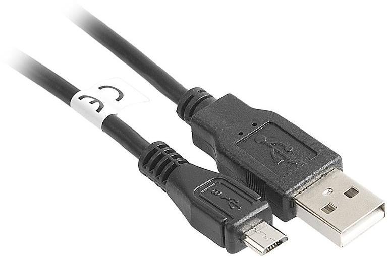 Tracer - Kbel - Tracer 0,5m USB A-microB kbel, fekete