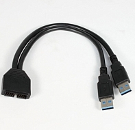 Cooler Master - Kbel - CoolerMaster USB3.0 Internal to External USB 3.0 Adapter 2p